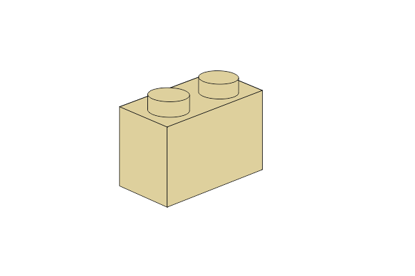 Picture of 1 x 2 - Tan