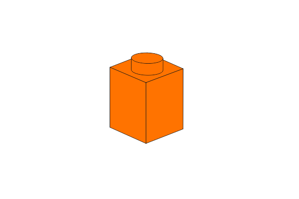 Obraz 1 x 1 - Orange