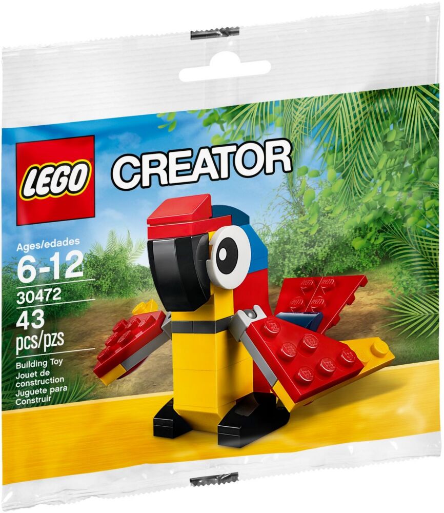 Resmi LEGO 30472 Parrot Polybag Set