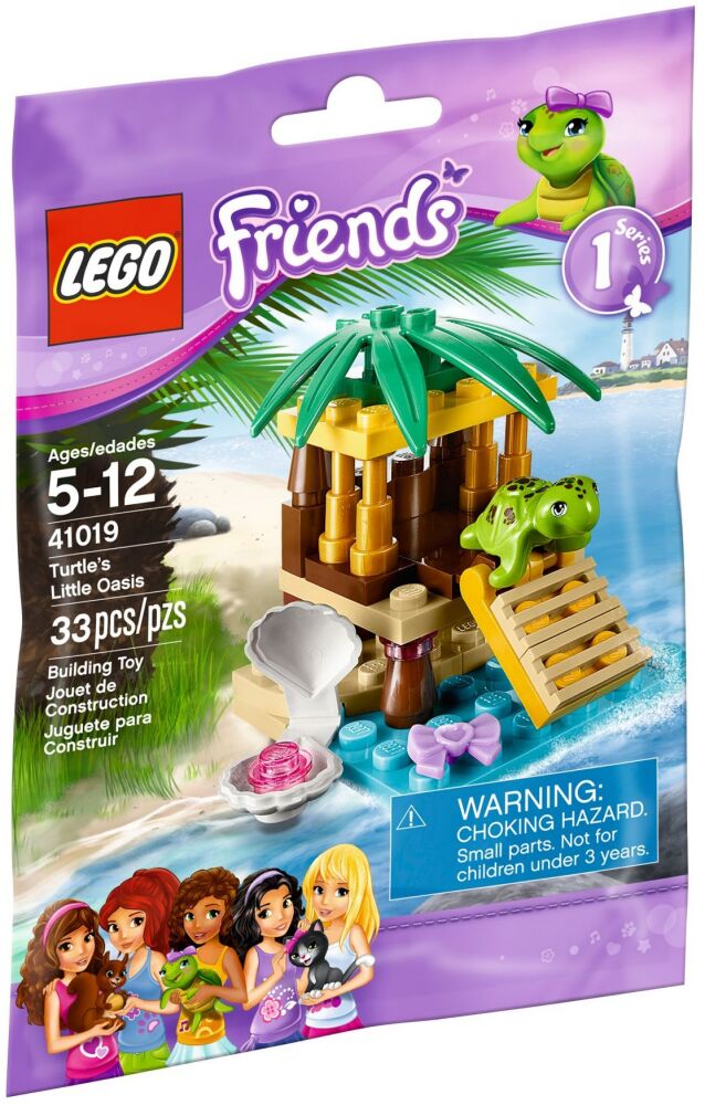 LEGO  41019 Turtle's Little Oasis Polybag Set의 그림