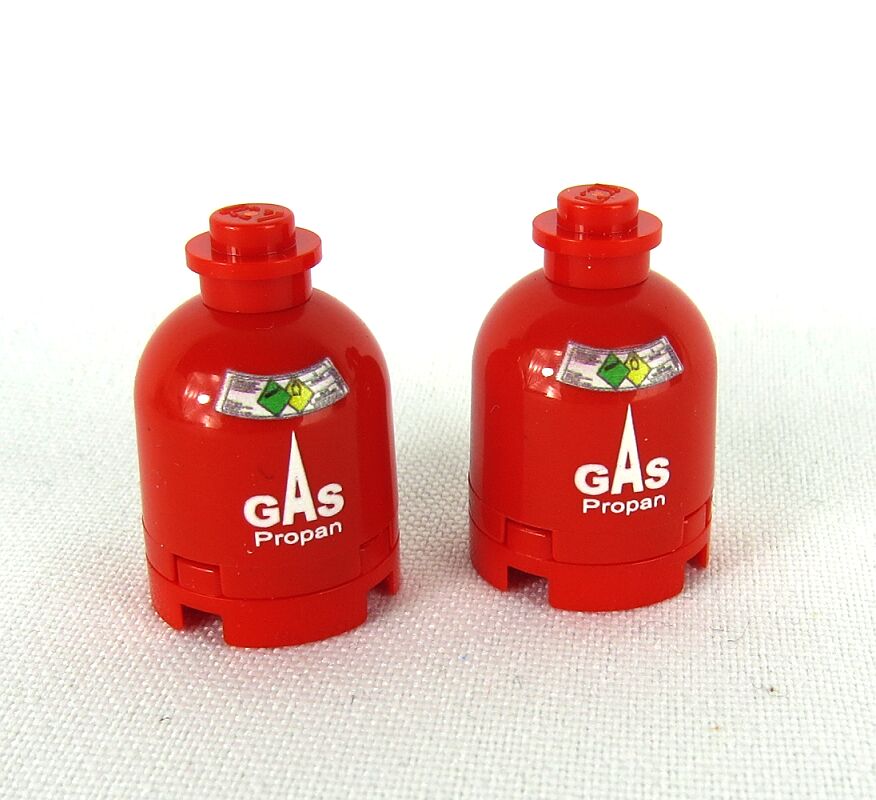 รูปภาพของ Propan Gasflasche aus LEGO® Steine