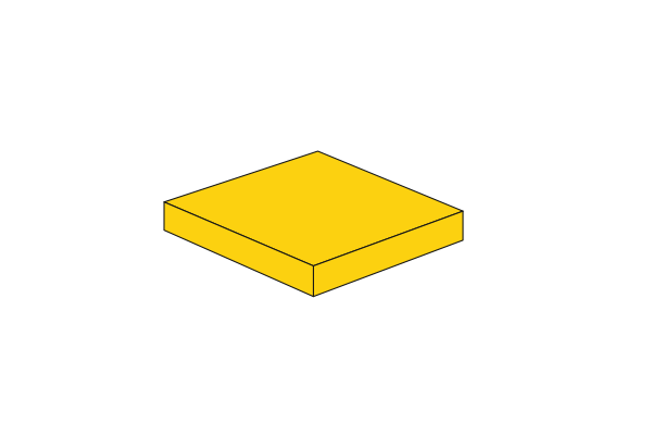 Obrázok výrobcu 2 x 2 - Fliese Yellow