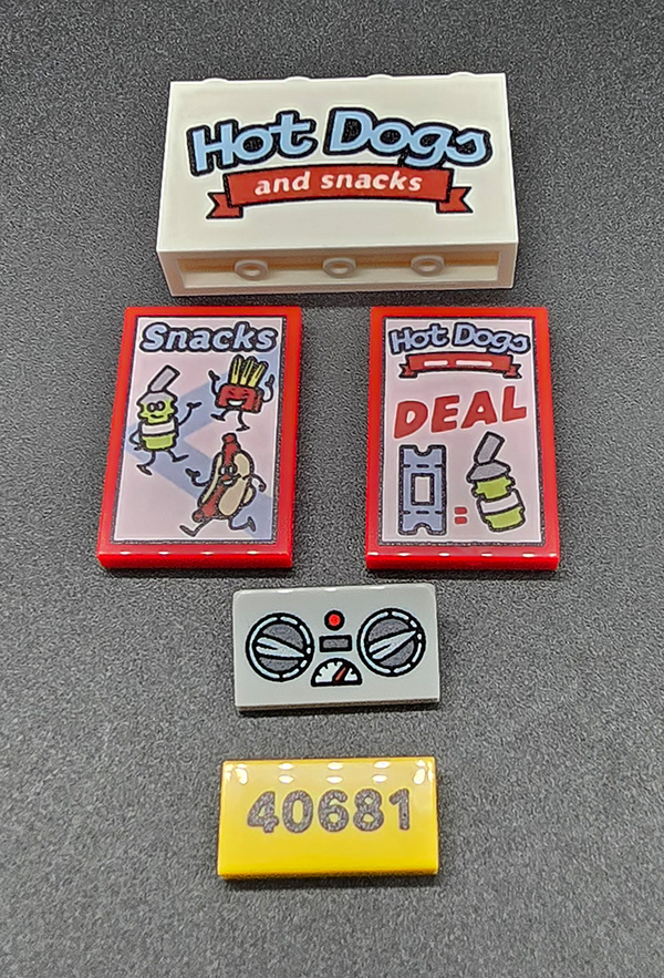 40681 Retro Food Truck Custom Package की तस्वीर