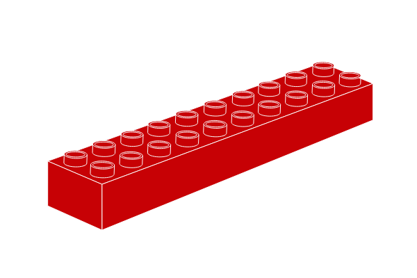 Picture of Duplo 2 x 10 Rot