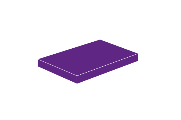 Imagem de 2 x 3 - Fliese Dark Purple