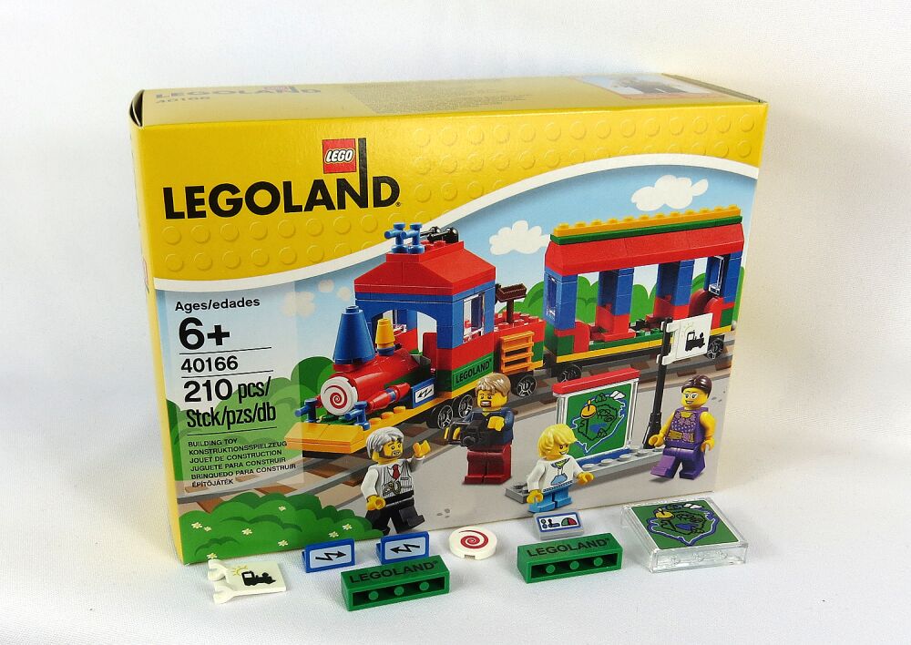 Obrázok výrobcu Vláčik Legoland 40166 s potlačou kociek
