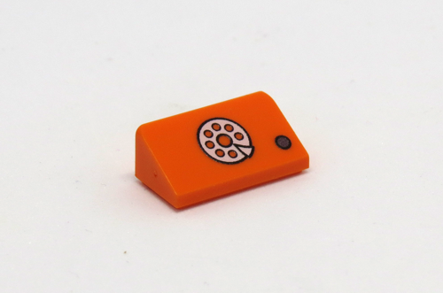 Gamintojo Orange - Telefon - 1x2 Slope nuotrauka