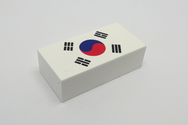Südkorea 2x4 Deckelstein की तस्वीर