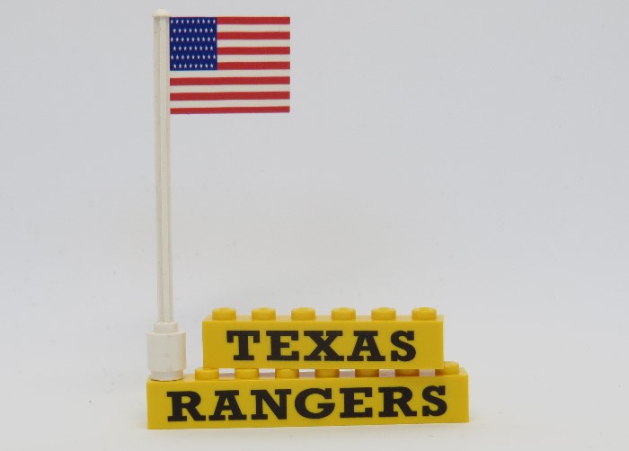 Resmi Prindet Parts LEGO 372 Texas Rangers