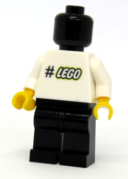 Obrázek Torso white #Lego