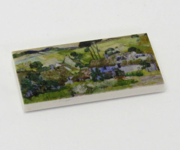 Resmi G020 / 2 x 4 - Fliese Gemälde Farms