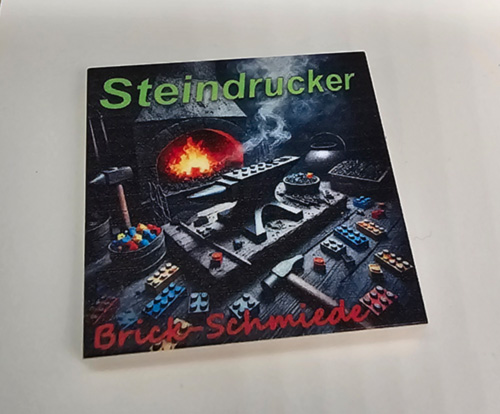 Bild von Steindrucker Poster 4x4 Tile