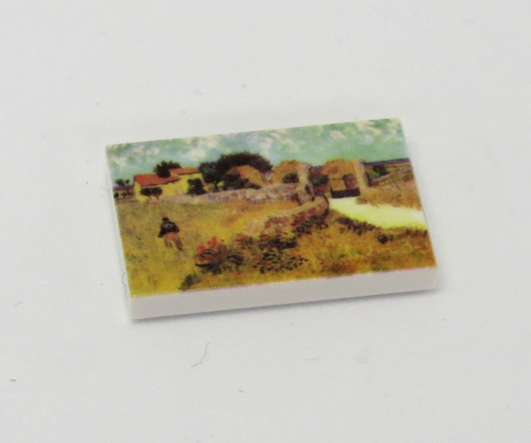Immagine relativa a G043 / 2 x 3 - Fliese Gemälde Farmhouse