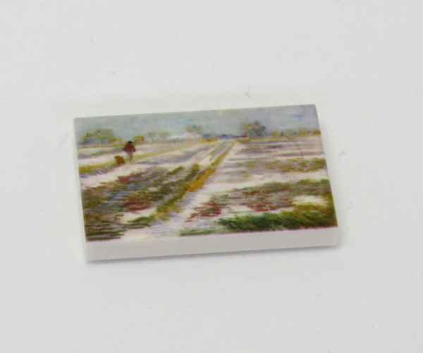 Gamintojo G054 / 2 x 3 - Fliese Gemälde Landscape nuotrauka