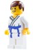 Bild von Lego Karate Kid Figur mit Rückenaufdruck