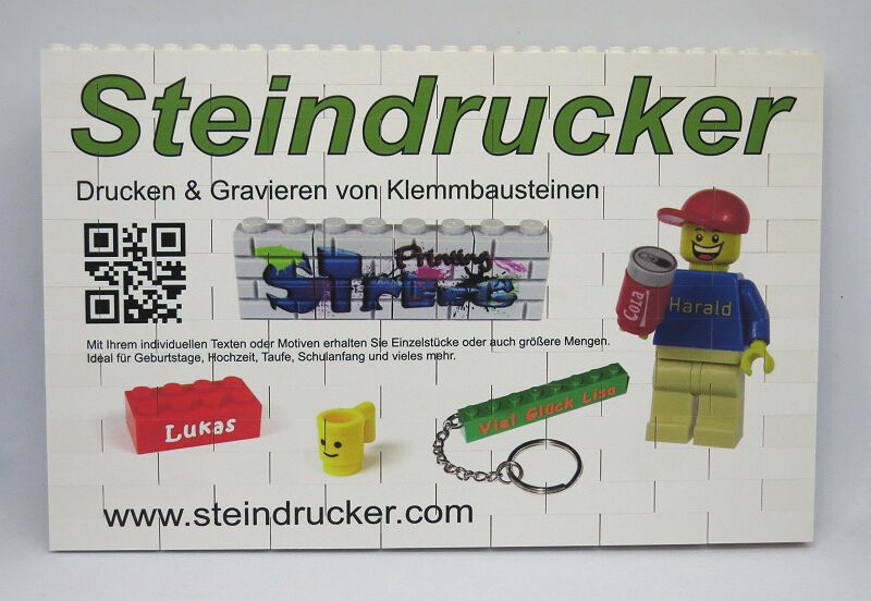 Lego Foto Steinplatte 225 x 143mmの画像