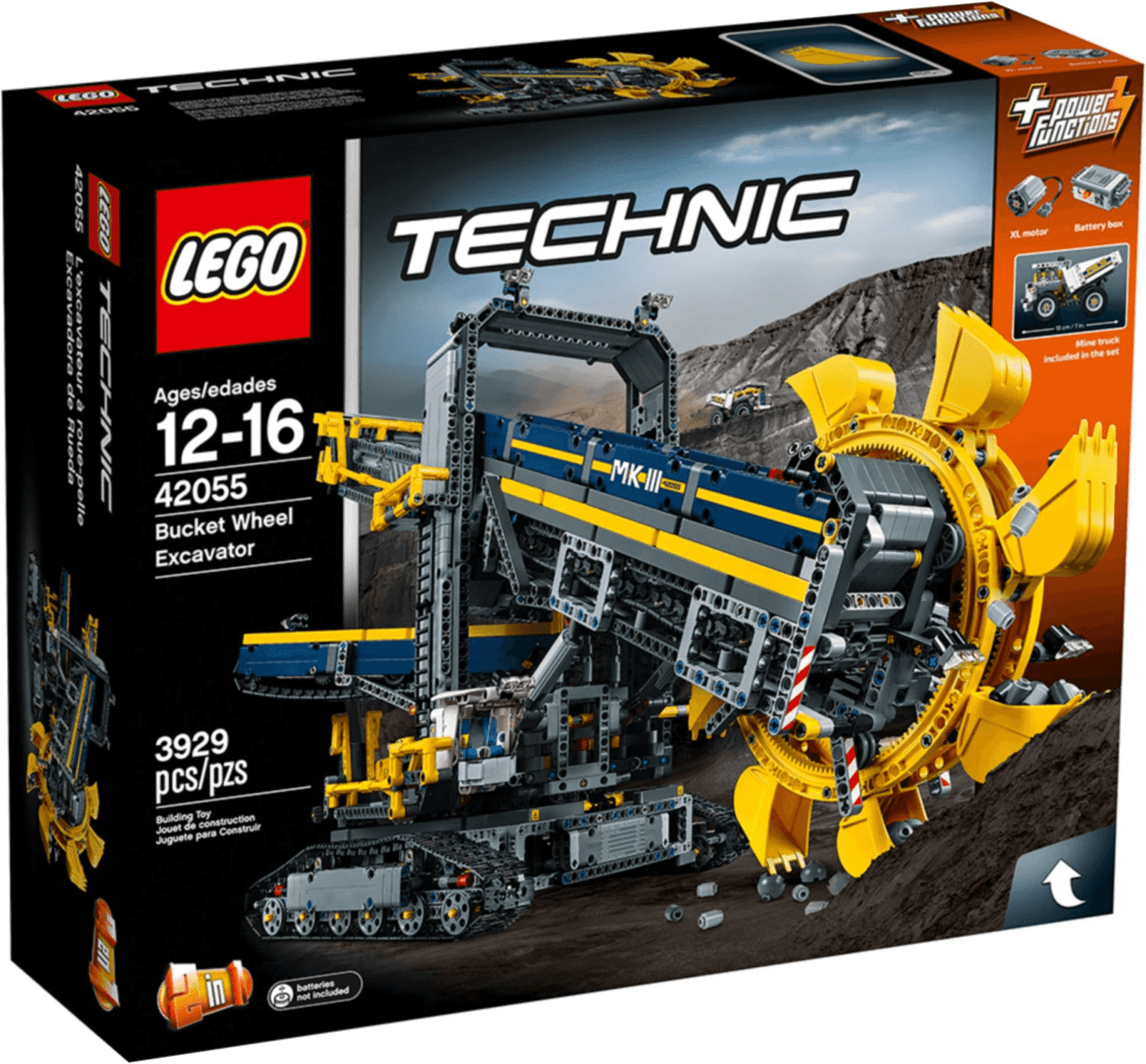 Resmi LEGO Technic 42055 - Schaufelradbagger