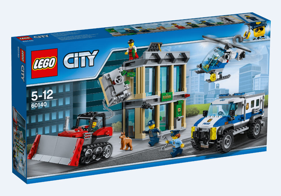 Изображение LEGO 60140 City Bankraub mit Planierraupe