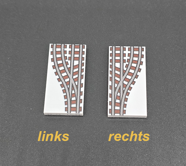 Bild von Gleis Weiche LBG 2x4