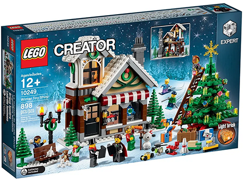 Bild von LEGO Set 10249 Weihnachtlicher Spielzeugladen