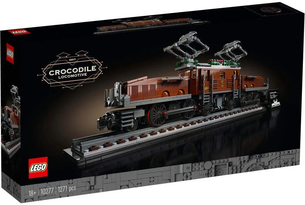 Bild von LEGO Krokodil Lokomotive 10277