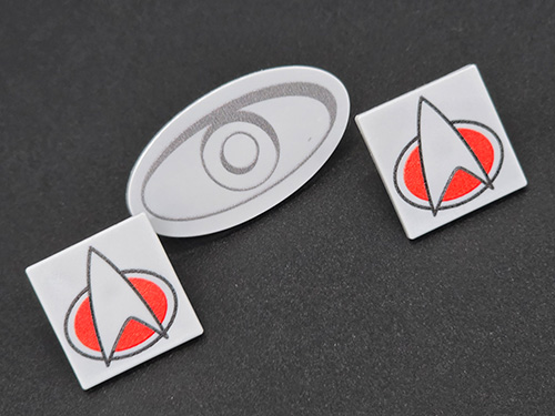 3 Custom Parts 10356 Flaggschiff 