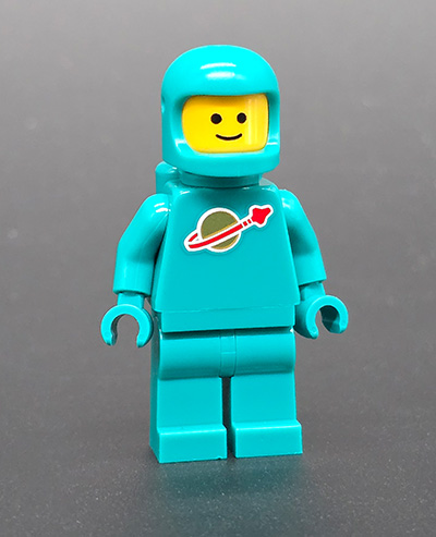 Lego Space Figur BB Green