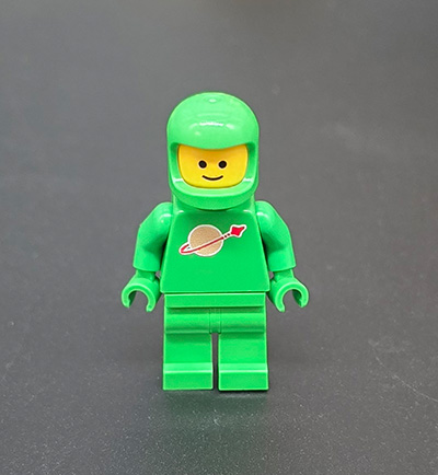 Lego Space Figur bright Green