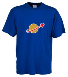 Bild von Space T- Shirt Royal