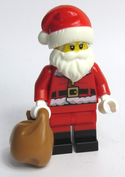 图片 Lego Weihnachtsmann Figur