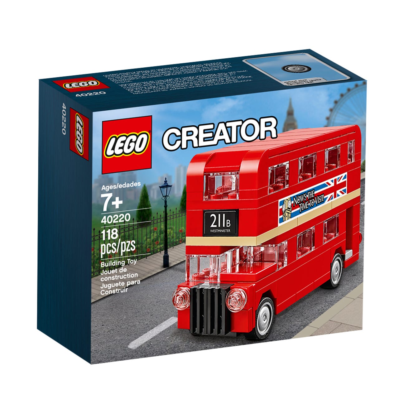 Kép a LEGO Set 40220 Mini London Bus