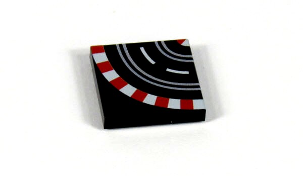 Obrázek Rennbahn Kurve aus LEGO® Fliesen